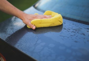 Car Wash Before Detailing the Car