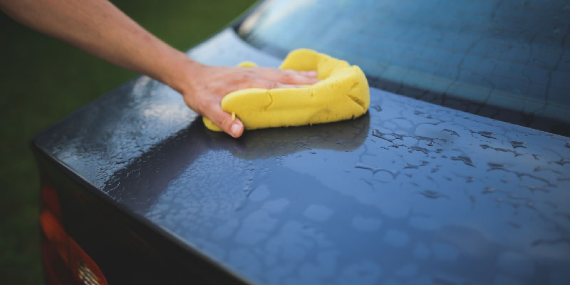 Car Wash Before Detailing the Car